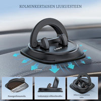 AutoGrip Navi – Turvallinen puhelinteline kojelaudalle