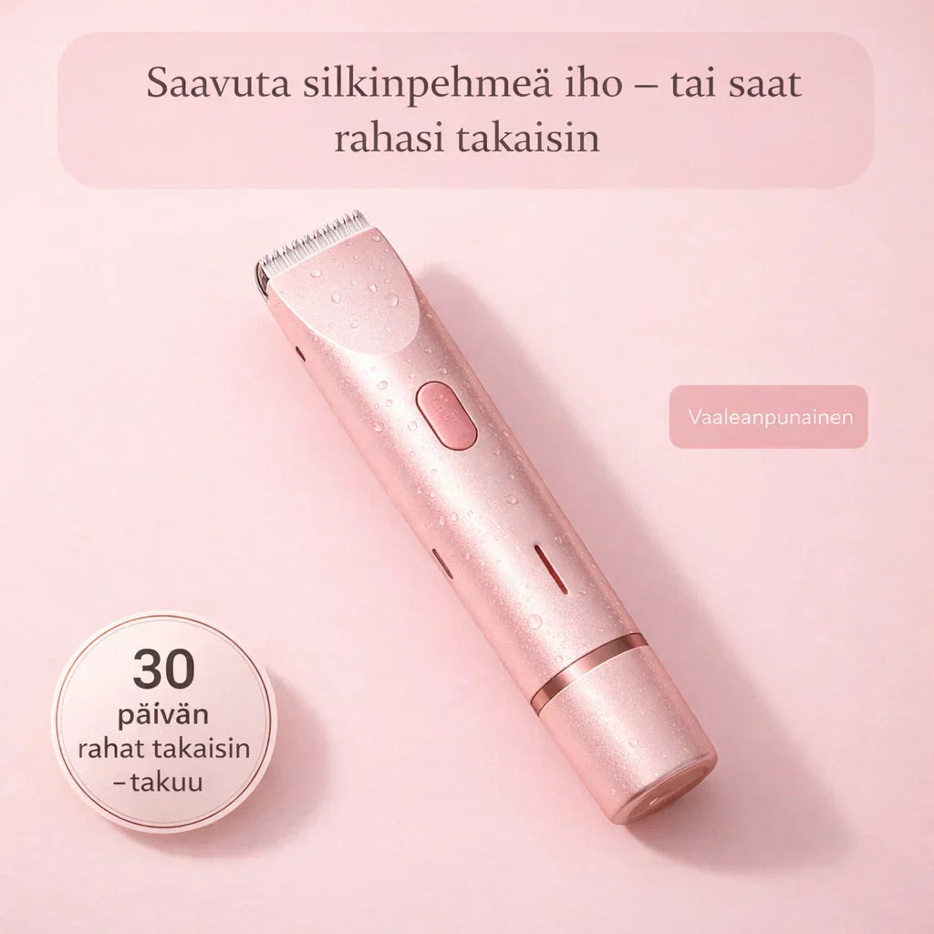 SilvaTrim – 2-in-1 karvanpoistaja sileään ihoon
