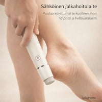 JalkaHoito – Sähköinen kovettumien poistaja jaloille